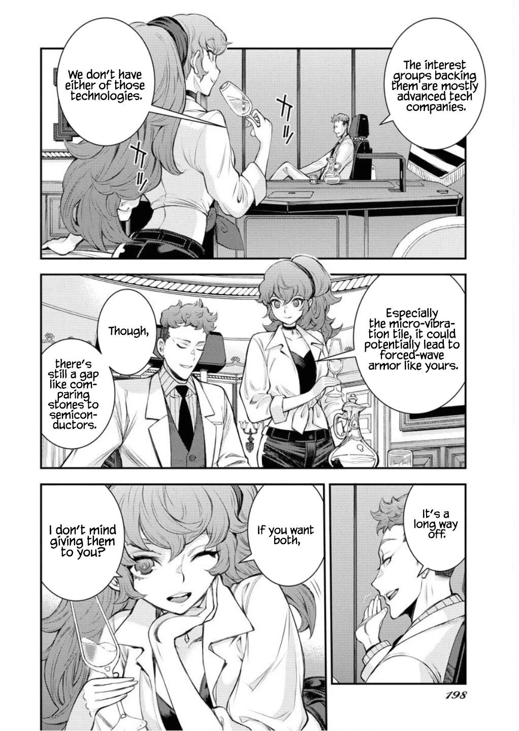 Aoki Hagane no Arpeggio Chapter 165 page 13 - Chapter 165