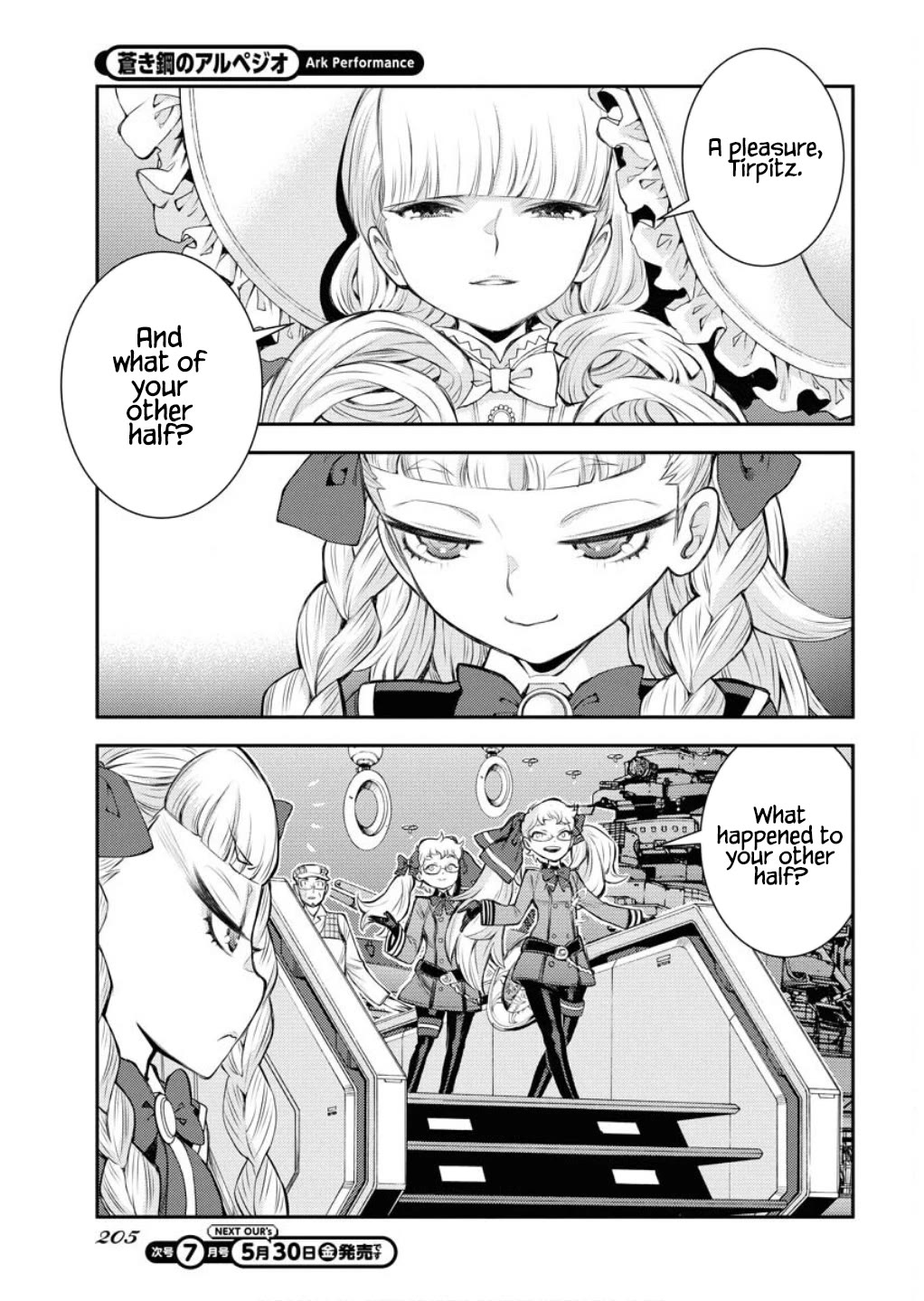 Aoki Hagane no Arpeggio Chapter 165 page 20 - Chapter 165