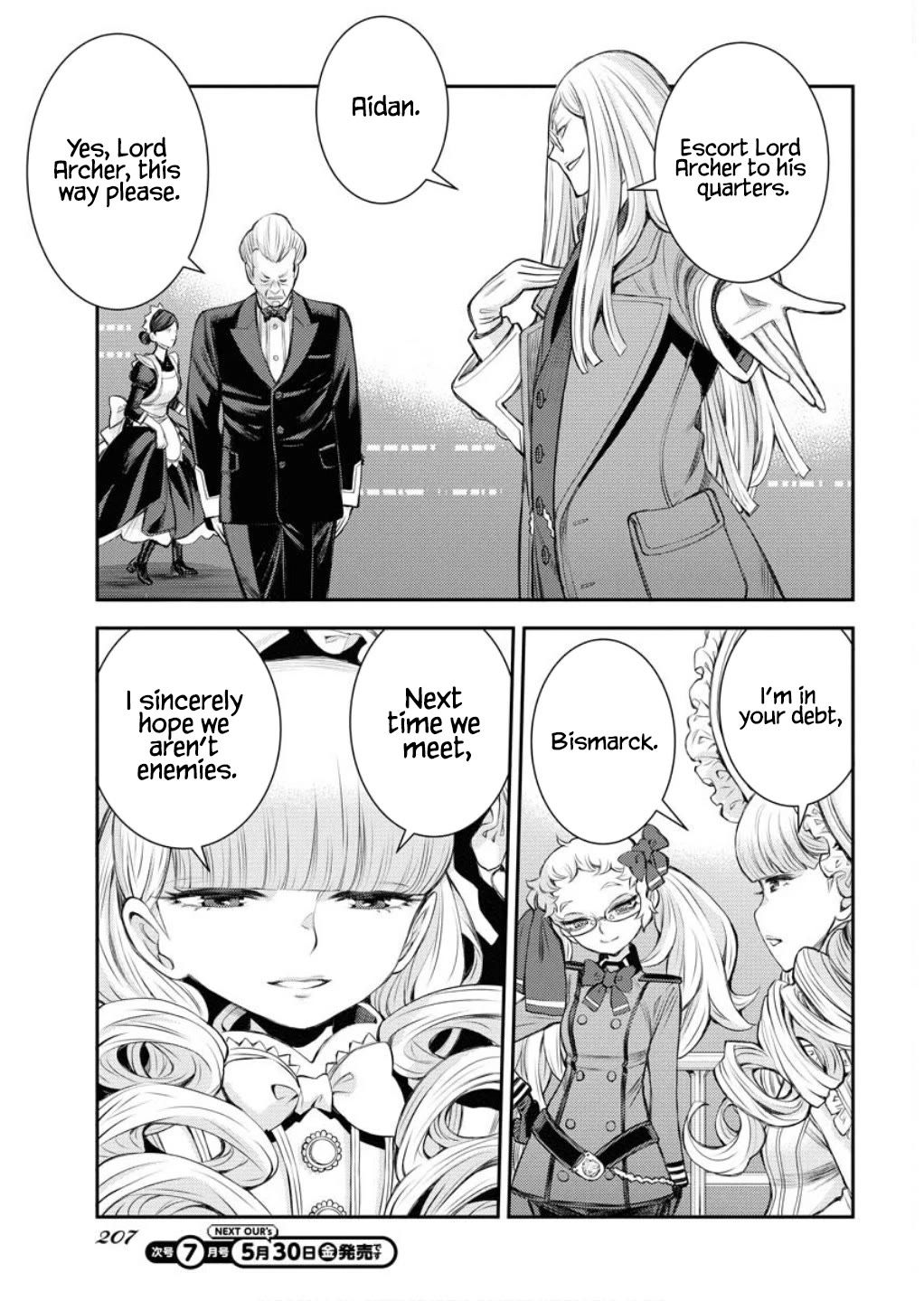 Aoki Hagane no Arpeggio Chapter 165 page 22 - Chapter 165