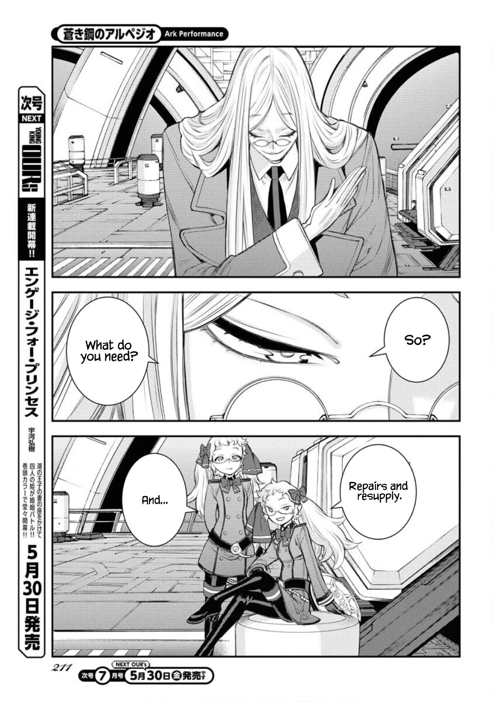 Aoki Hagane no Arpeggio Chapter 165 page 26 - Chapter 165