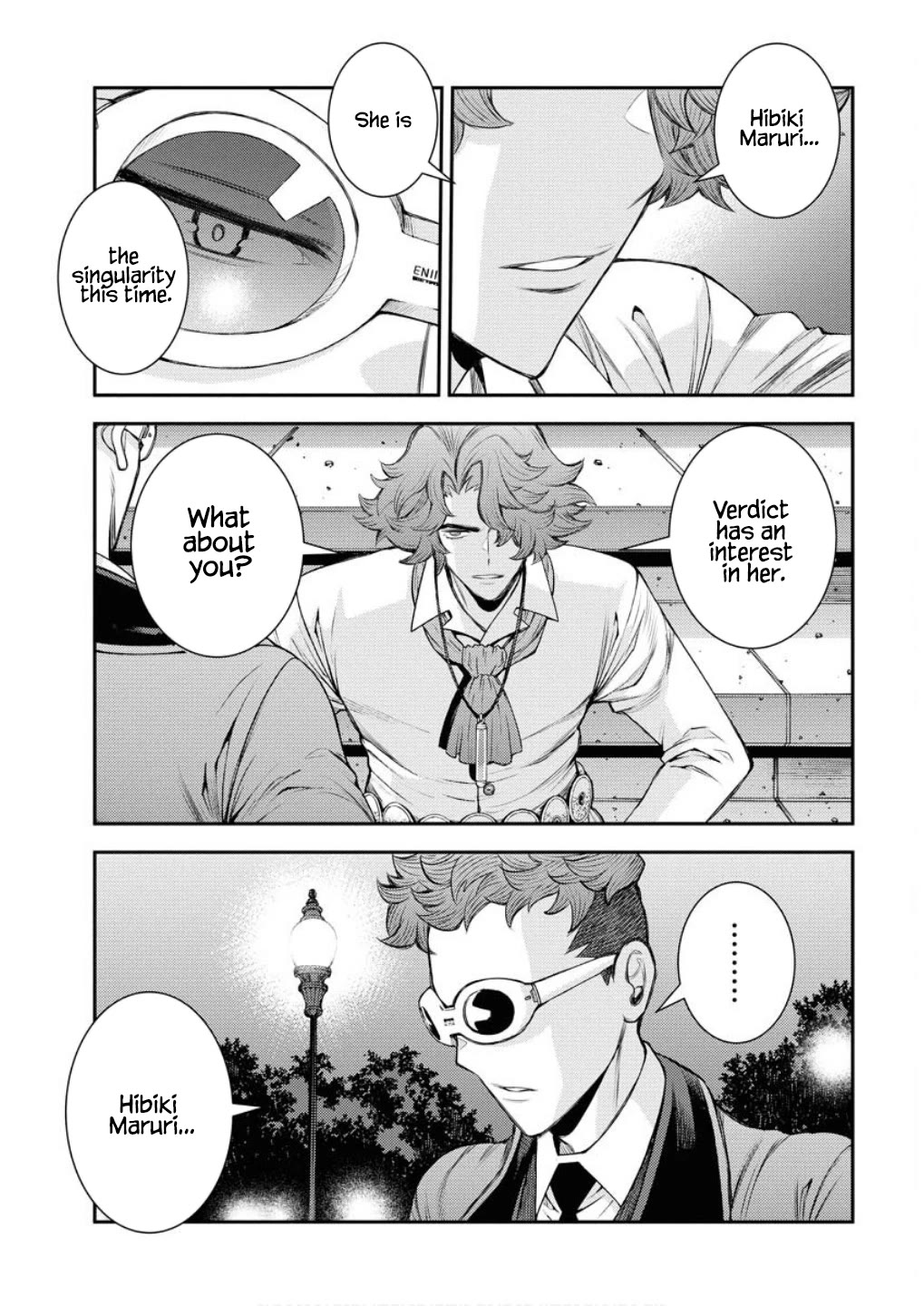 Aoki Hagane no Arpeggio Chapter 166 page 14 - Chapter 166