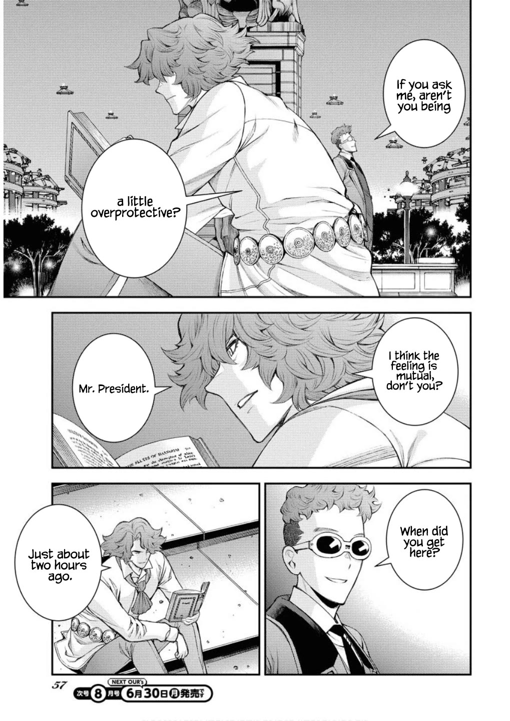 Aoki Hagane no Arpeggio Chapter 166 page 4 - Chapter 166
