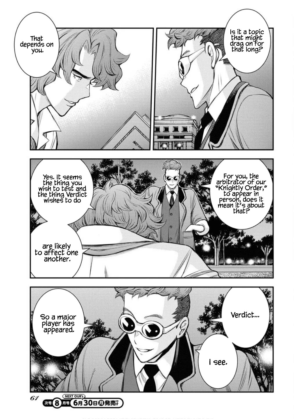 Aoki Hagane no Arpeggio Chapter 166 page 8 - Chapter 166