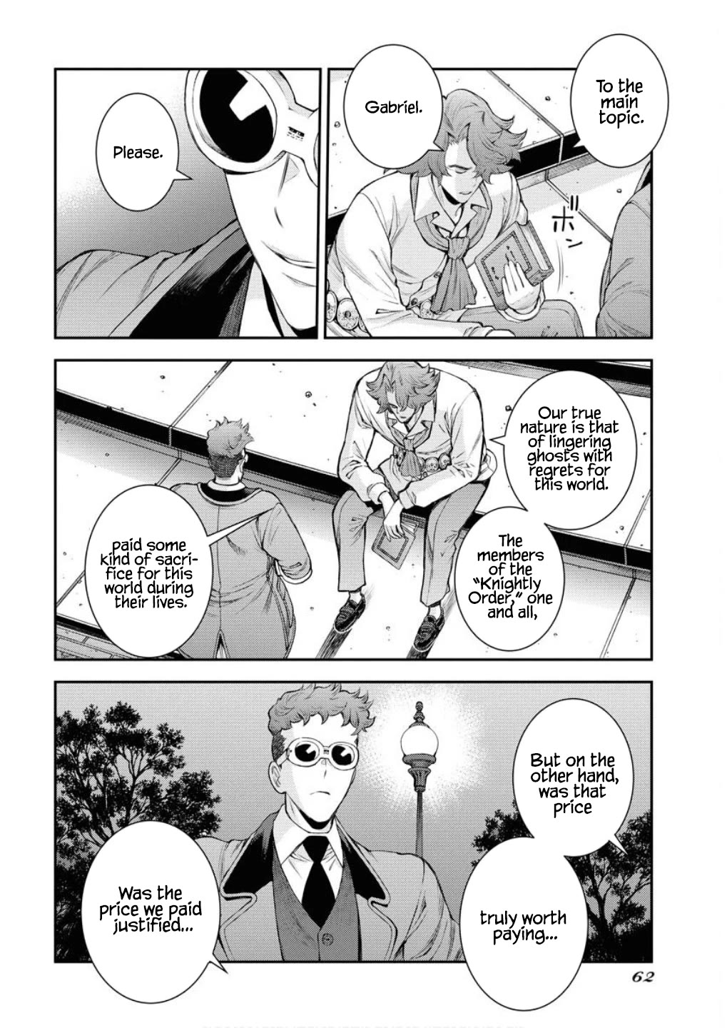 Aoki Hagane no Arpeggio Chapter 166 page 9 - Chapter 166