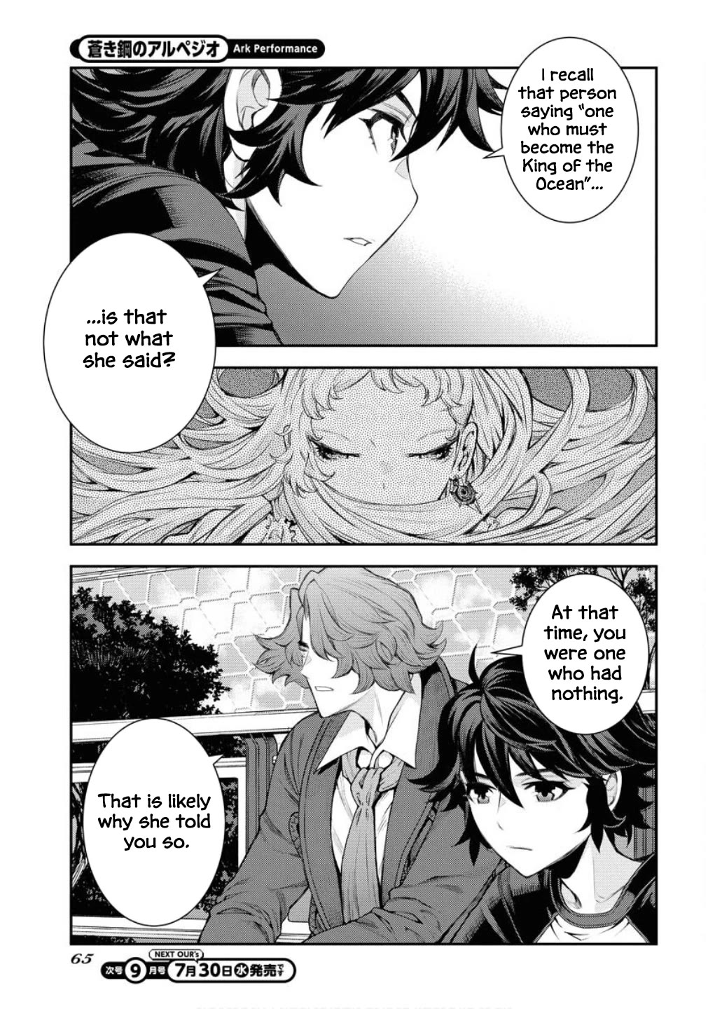 Aoki Hagane no Arpeggio Chapter 167 page 12 - Chapter 167