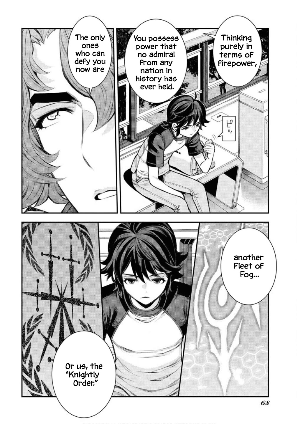 Aoki Hagane no Arpeggio Chapter 167 page 15 - Chapter 167