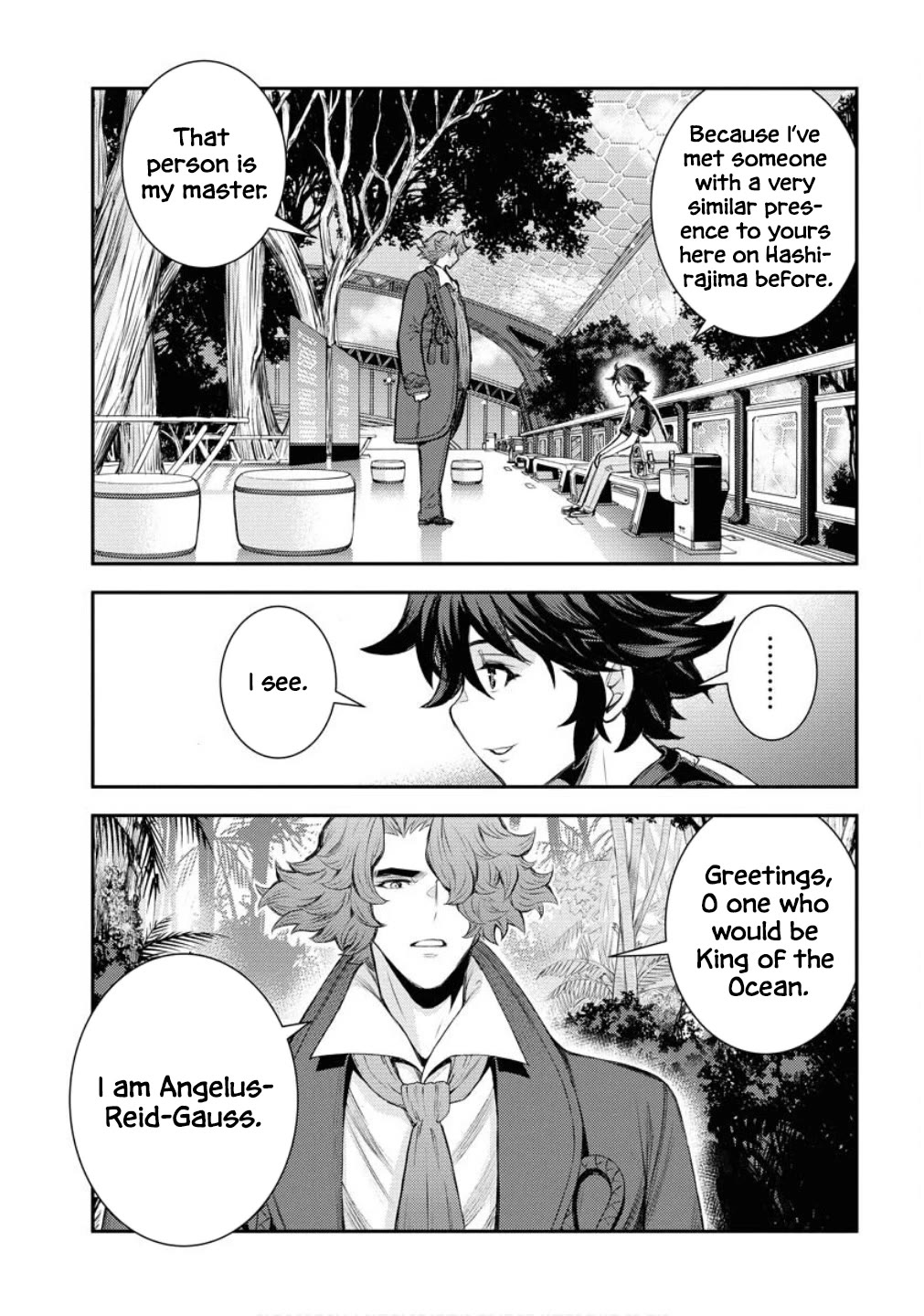 Aoki Hagane no Arpeggio Chapter 167 page 8 - Chapter 167