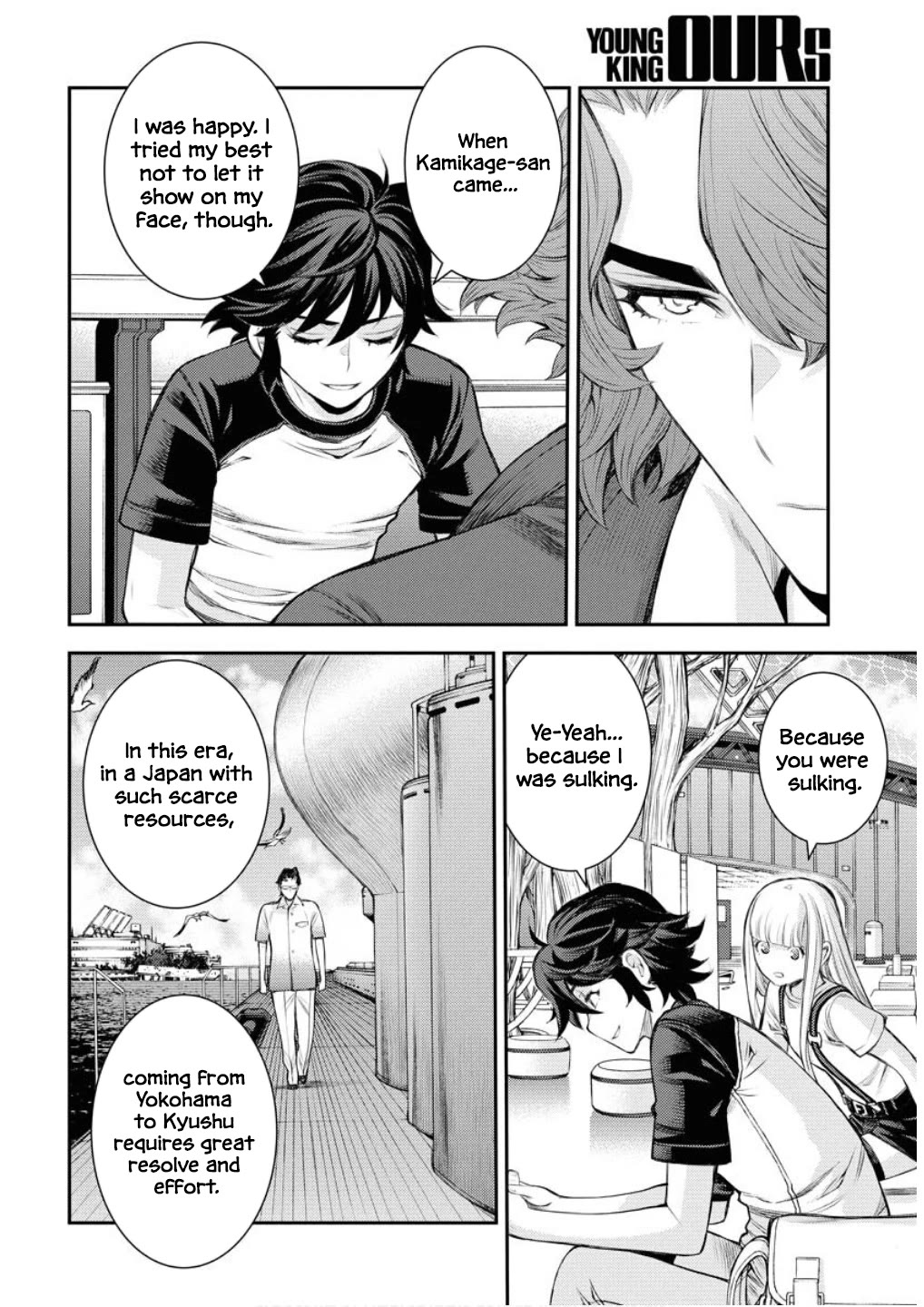Aoki Hagane no Arpeggio Chapter 168 page 13 - Chapter 168