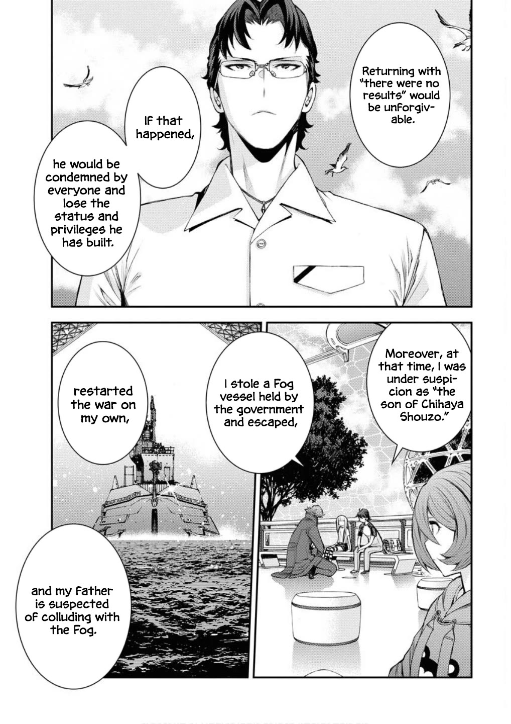 Aoki Hagane no Arpeggio Chapter 168 page 14 - Chapter 168