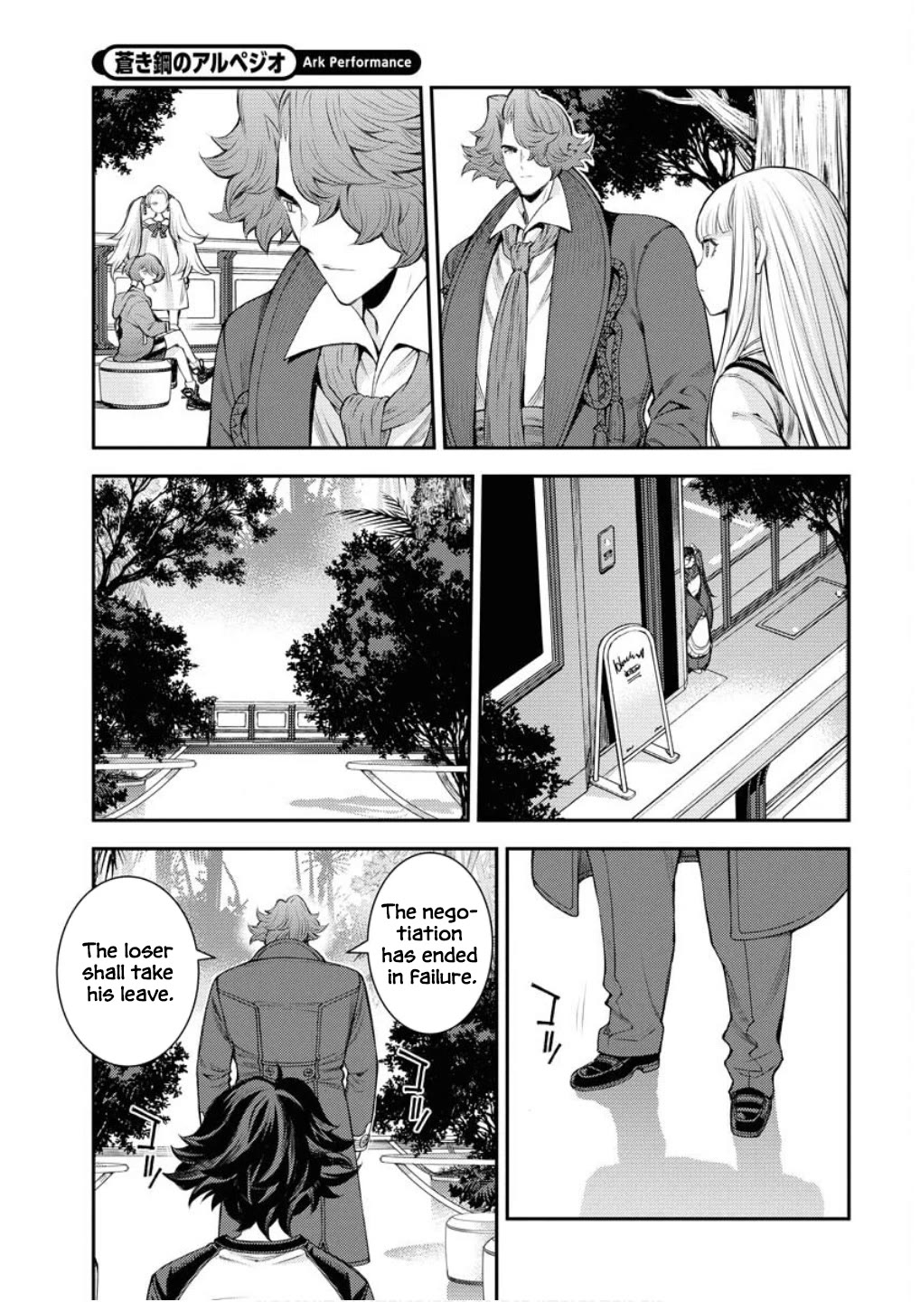 Aoki Hagane no Arpeggio Chapter 168 page 22 - Chapter 168