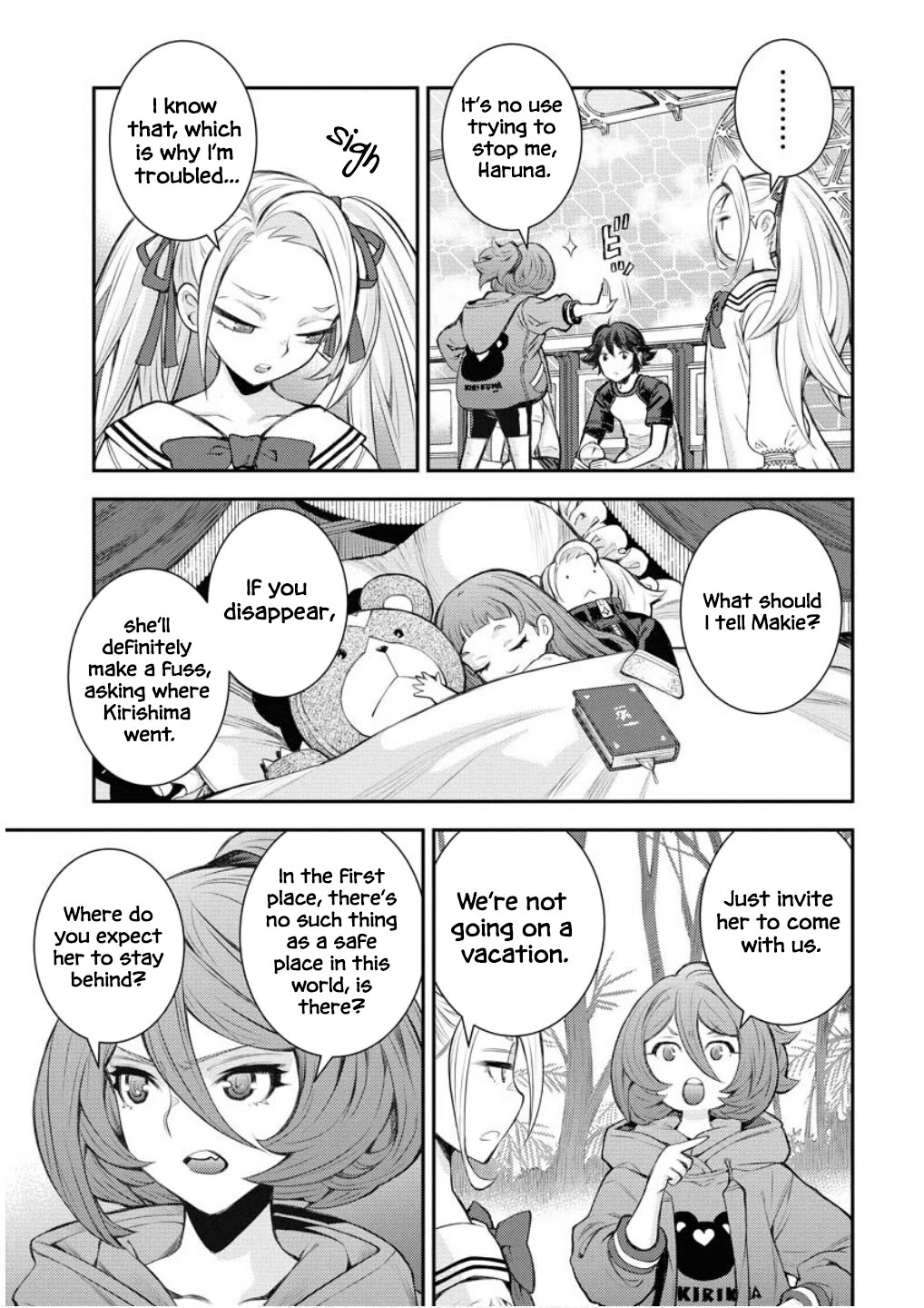 Aoki Hagane no Arpeggio Chapter 168 page 26 - Chapter 168