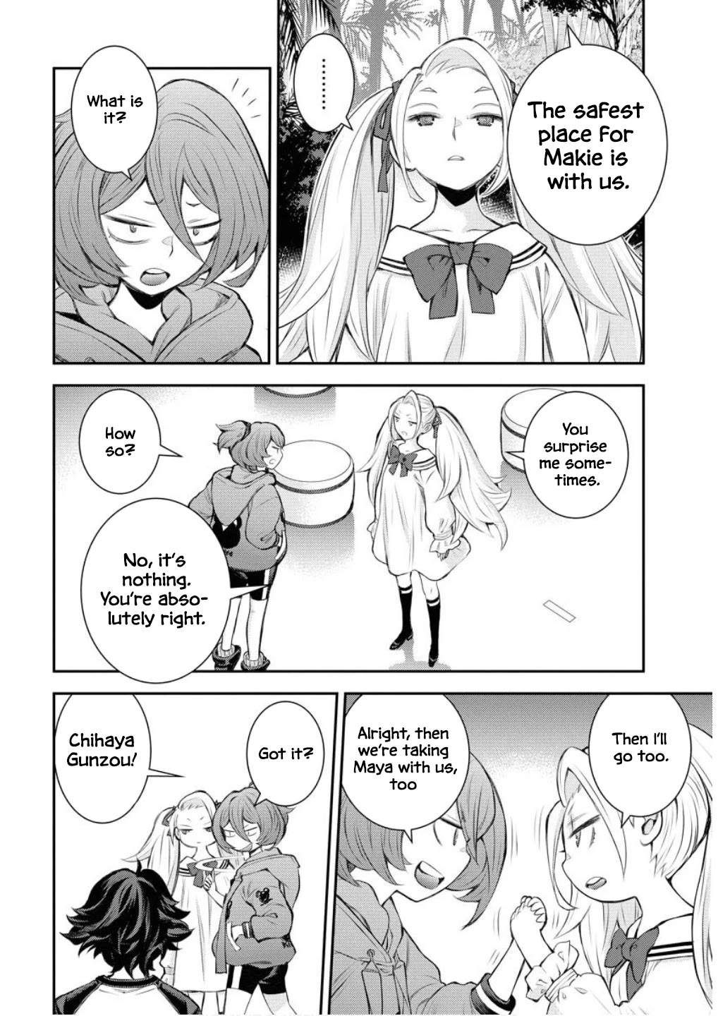 Aoki Hagane no Arpeggio Chapter 168 page 27 - Chapter 168
