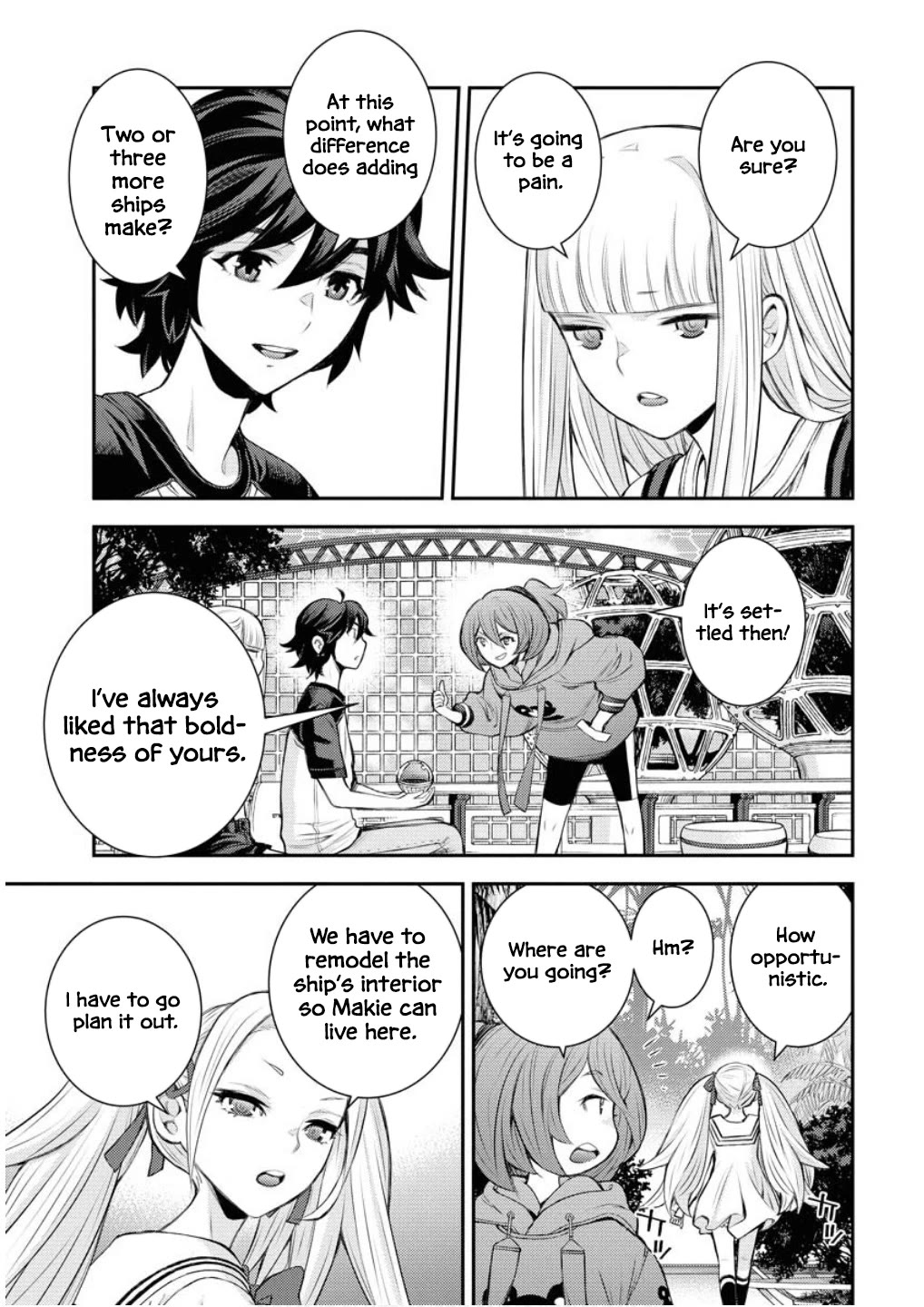Aoki Hagane no Arpeggio Chapter 168 page 28 - Chapter 168