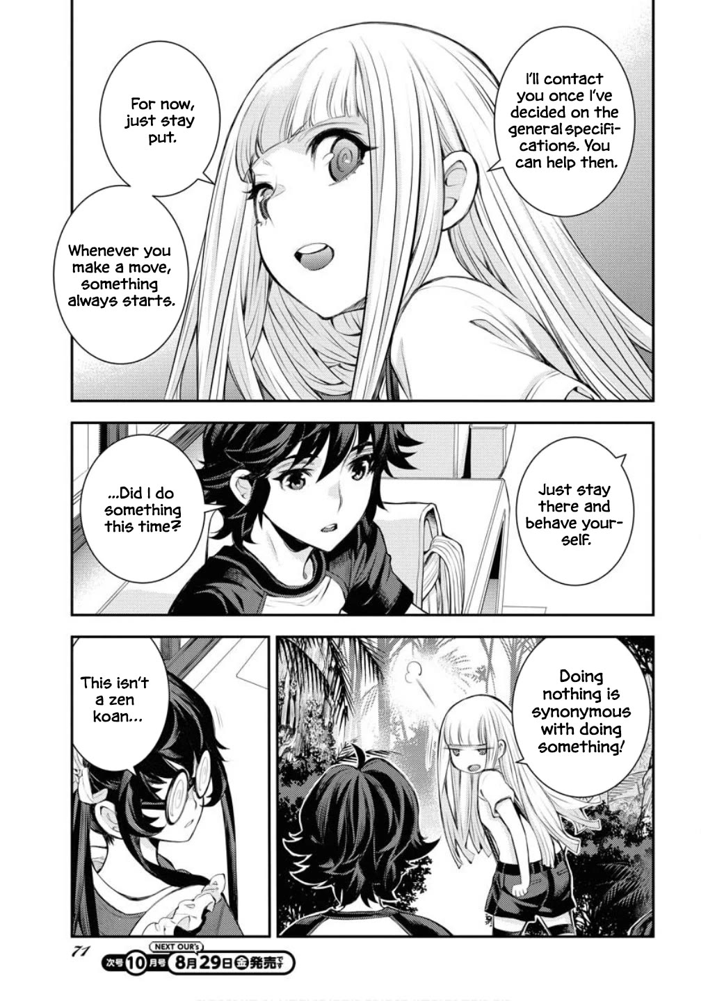 Aoki Hagane no Arpeggio Chapter 168 page 30 - Chapter 168