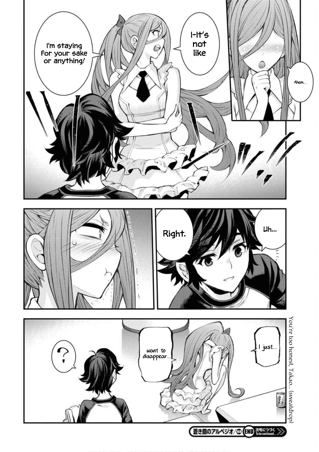 Aoki Hagane no Arpeggio Chapter 168 page 33 - Chapter 168