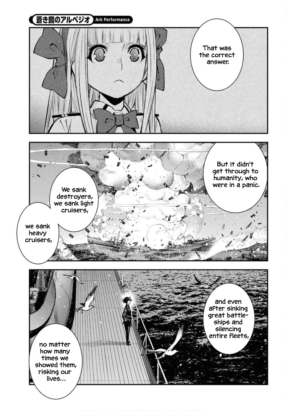 Aoki Hagane no Arpeggio Chapter 168 page 6 - Chapter 168
