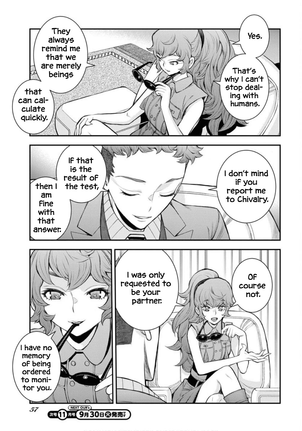 Aoki Hagane no Arpeggio Chapter 169 page 25 - Chapter 169