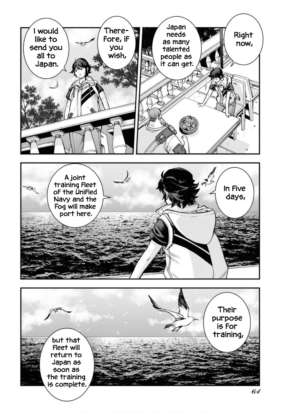 Aoki Hagane no Arpeggio Chapter 169 page 32 - Chapter 169