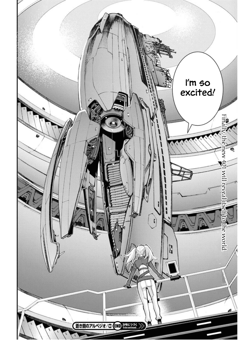 Aoki Hagane no Arpeggio Chapter 169 page 38 - Chapter 169