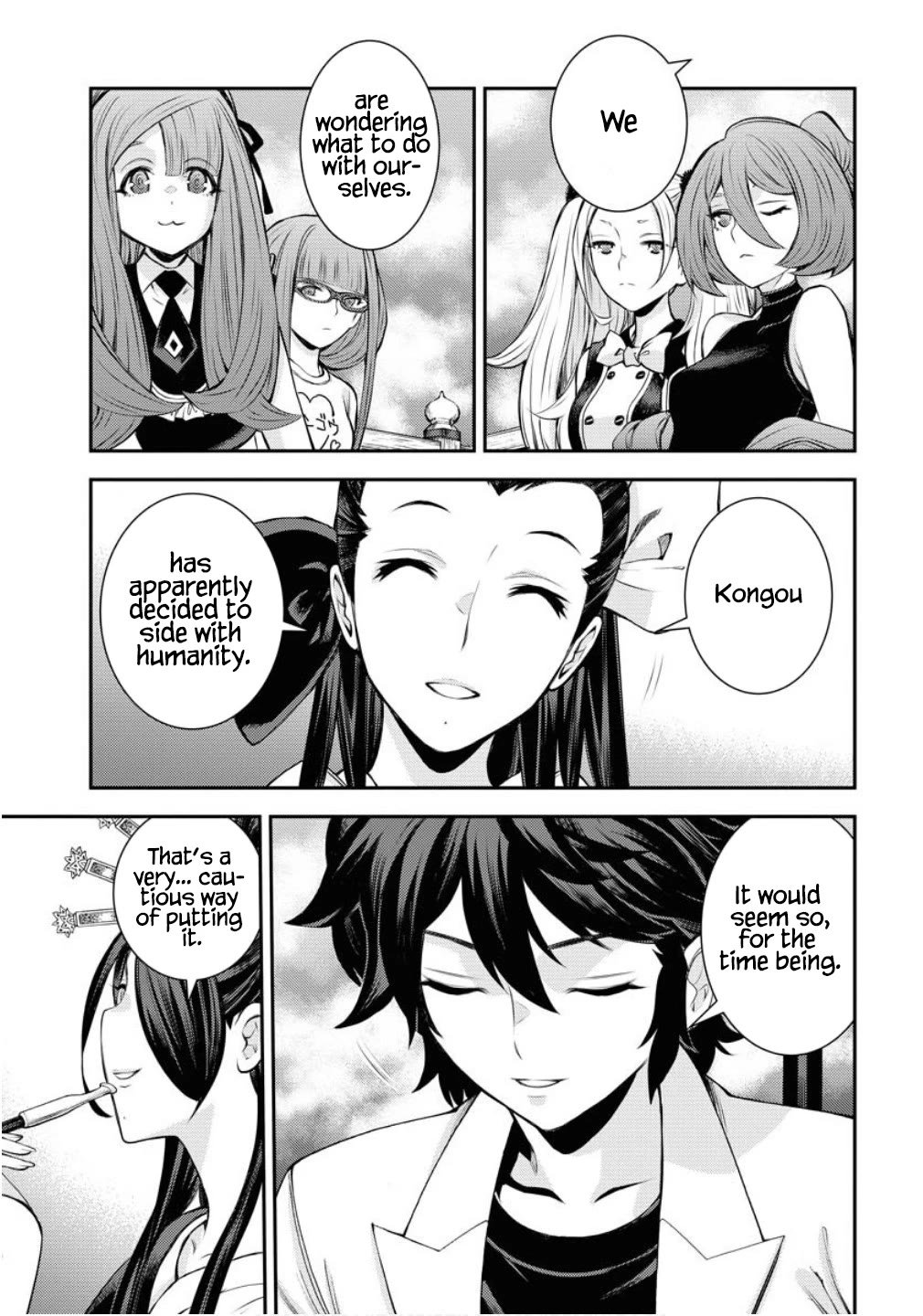 Aoki Hagane no Arpeggio Chapter 170 page 12 - Chapter 170