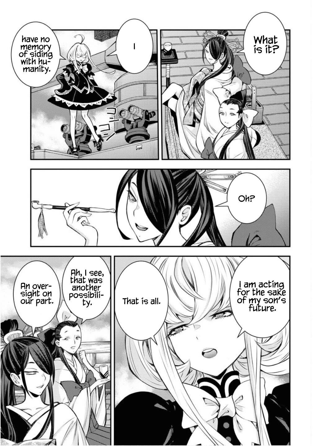 Aoki Hagane no Arpeggio Chapter 170 page 22 - Chapter 170