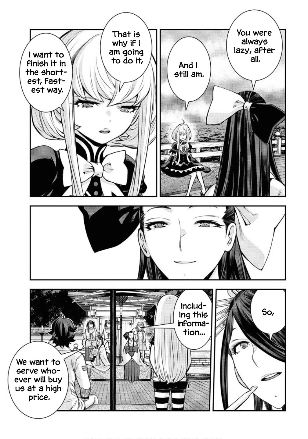 Aoki Hagane no Arpeggio Chapter 171 page 14 - Chapter 171