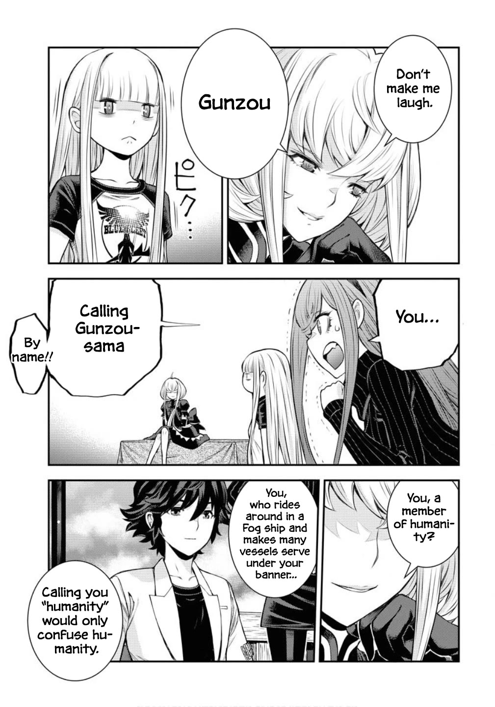 Aoki Hagane no Arpeggio Chapter 171 page 16 - Chapter 171