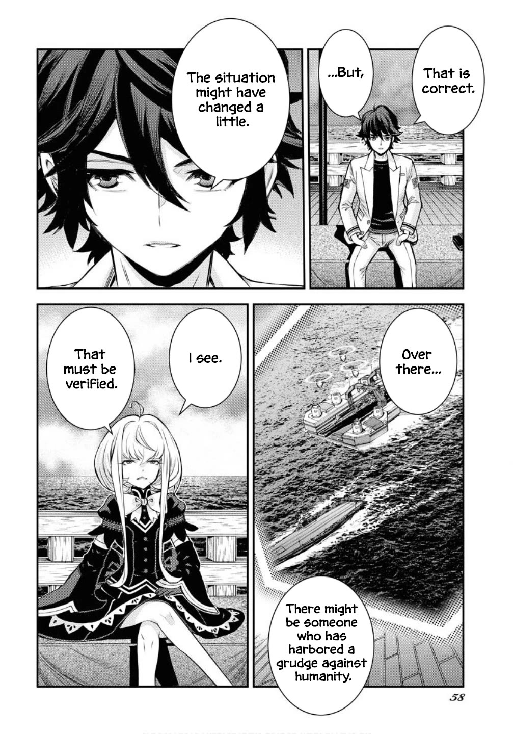 Aoki Hagane no Arpeggio Chapter 171 page 23 - Chapter 171