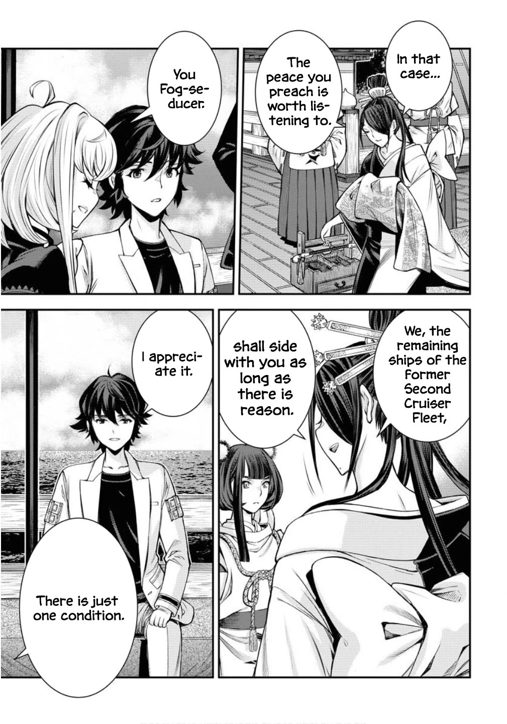 Aoki Hagane no Arpeggio Chapter 171 page 34 - Chapter 171