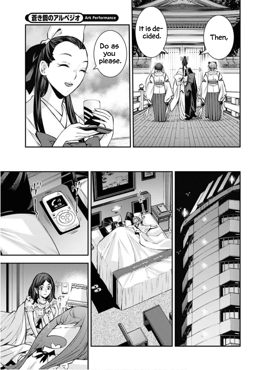 Aoki Hagane no Arpeggio Chapter 171 page 36 - Chapter 171