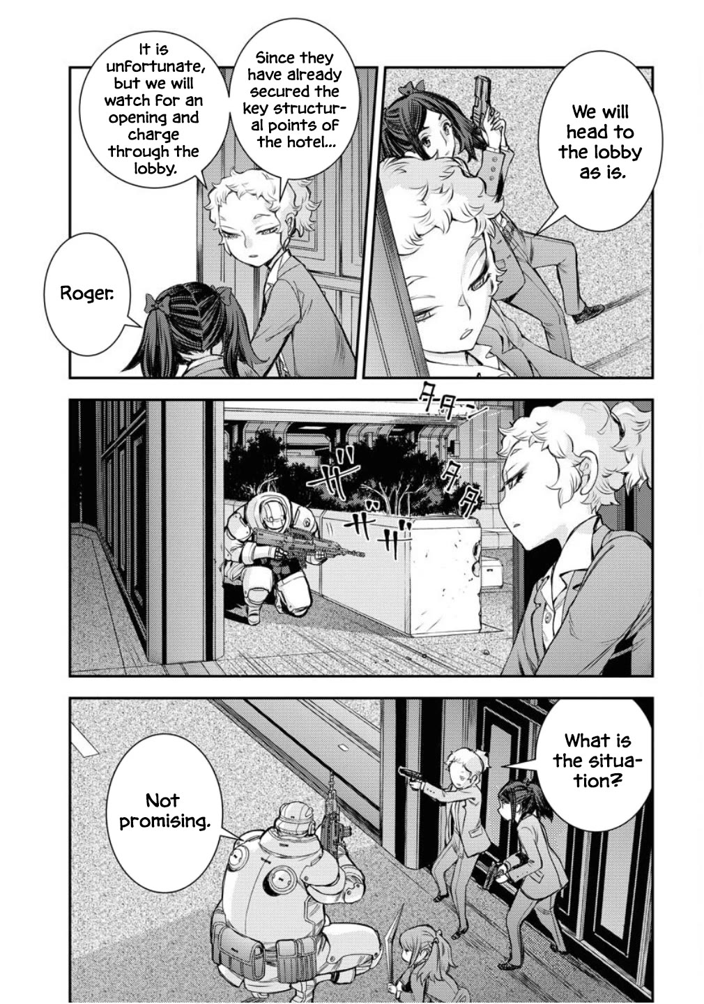 Aoki Hagane no Arpeggio Chapter 172 page 10 - Chapter 172