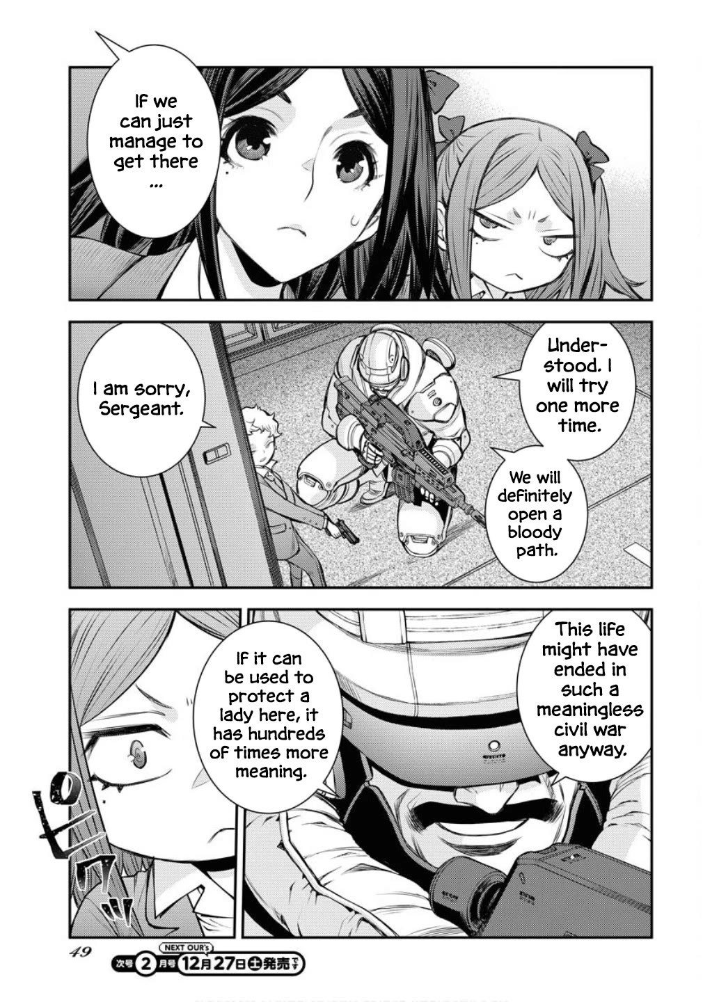 Aoki Hagane no Arpeggio Chapter 172 page 12 - Chapter 172