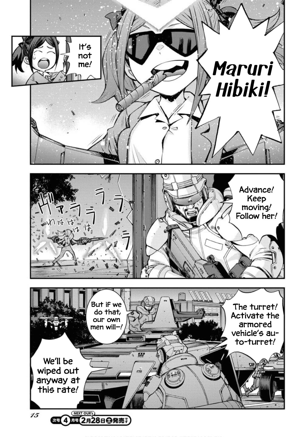 Aoki Hagane no Arpeggio Chapter 173 page 12 - Chapter 173