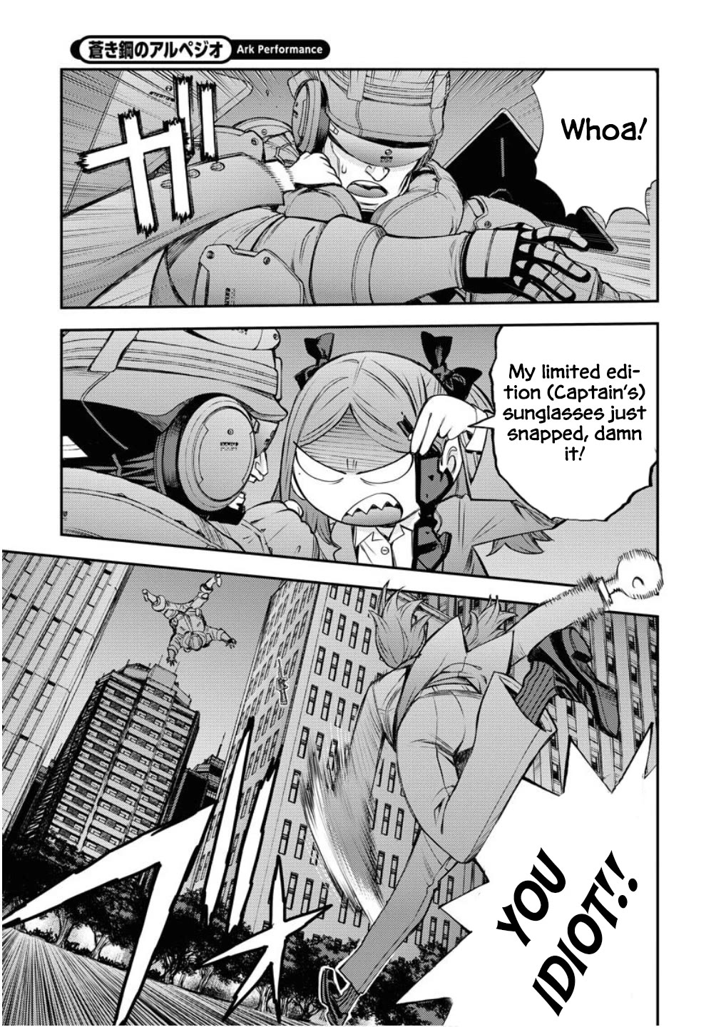 Aoki Hagane no Arpeggio Chapter 173 page 22 - Chapter 173