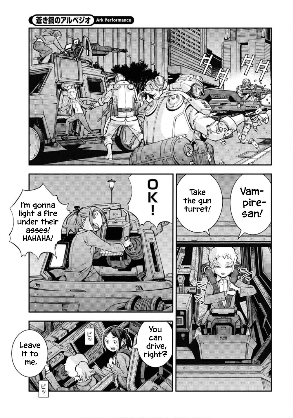 Aoki Hagane no Arpeggio Chapter 173 page 24 - Chapter 173