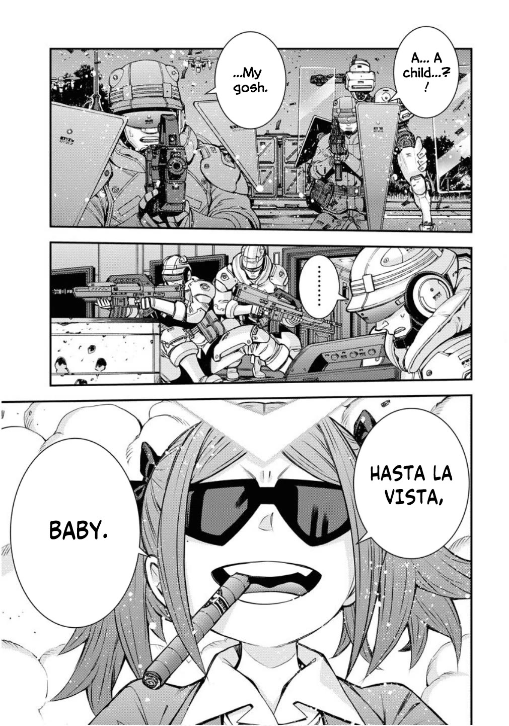 Aoki Hagane no Arpeggio Chapter 173 page 8 - Chapter 173