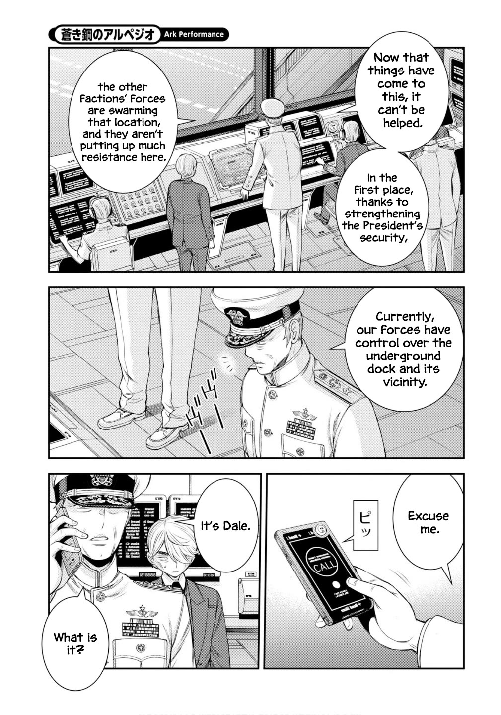 Aoki Hagane no Arpeggio Chapter 174 page 8 - Chapter 174