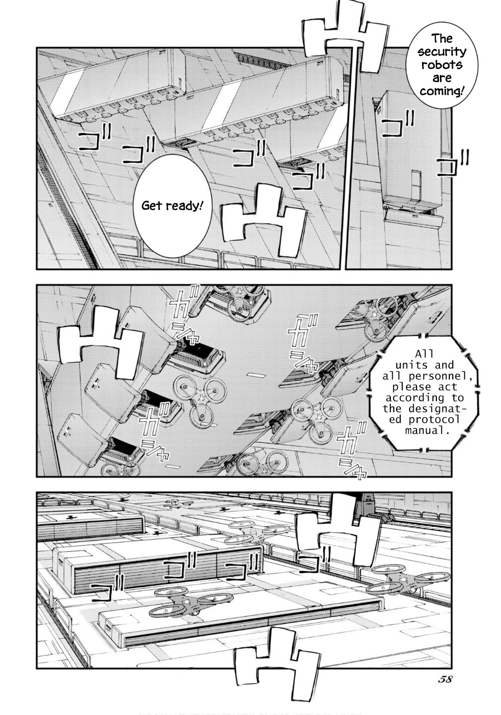 Aoki Hagane no Arpeggio Chapter 176 page 27 - Chapter 176