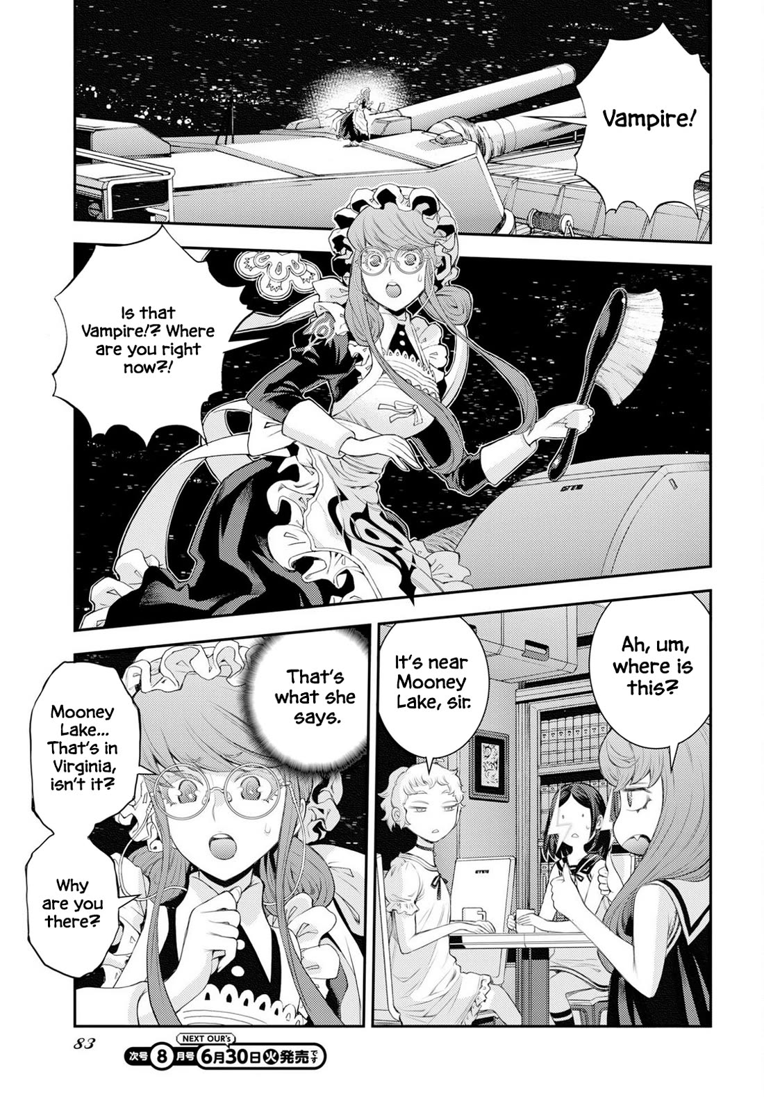 Aoki Hagane no Arpeggio Chapter 177 page 13 - Chapter 177