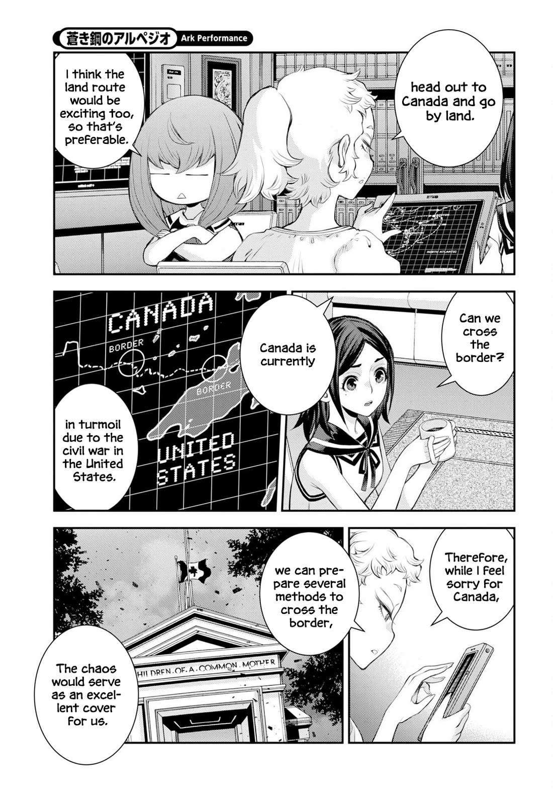 Aoki Hagane no Arpeggio Chapter 177 page 7 - Chapter 177
