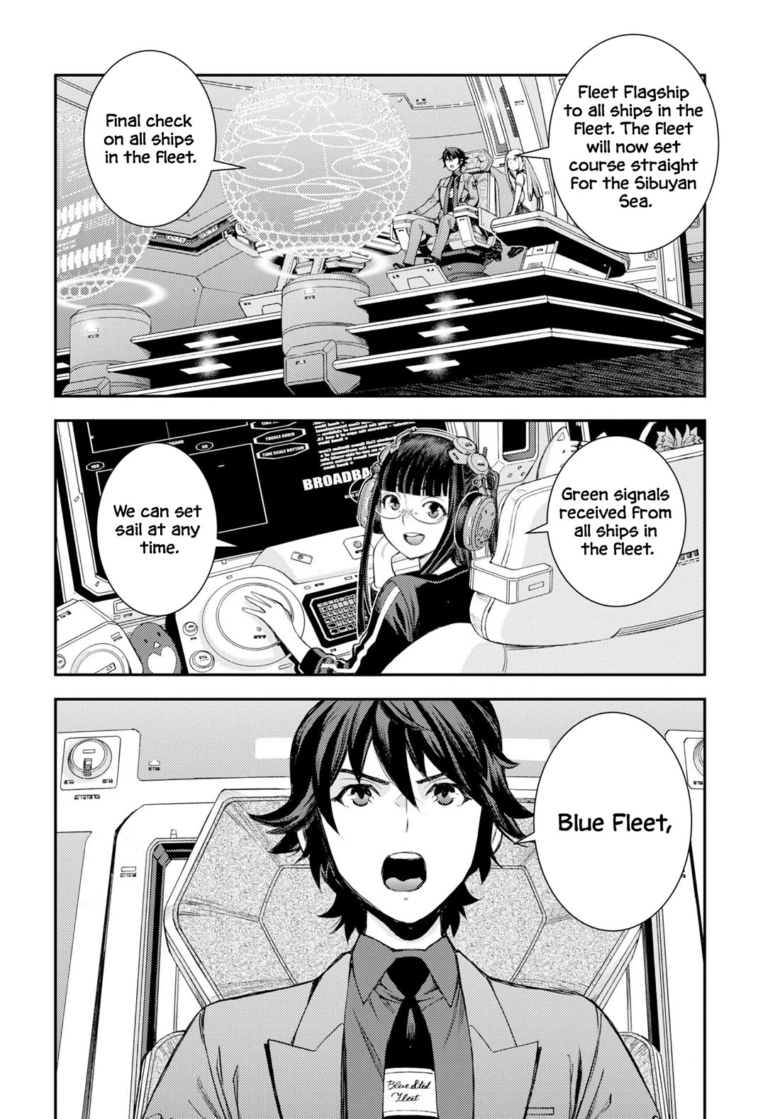 Aoki Hagane no Arpeggio Chapter 178 page 35 - Chapter 178