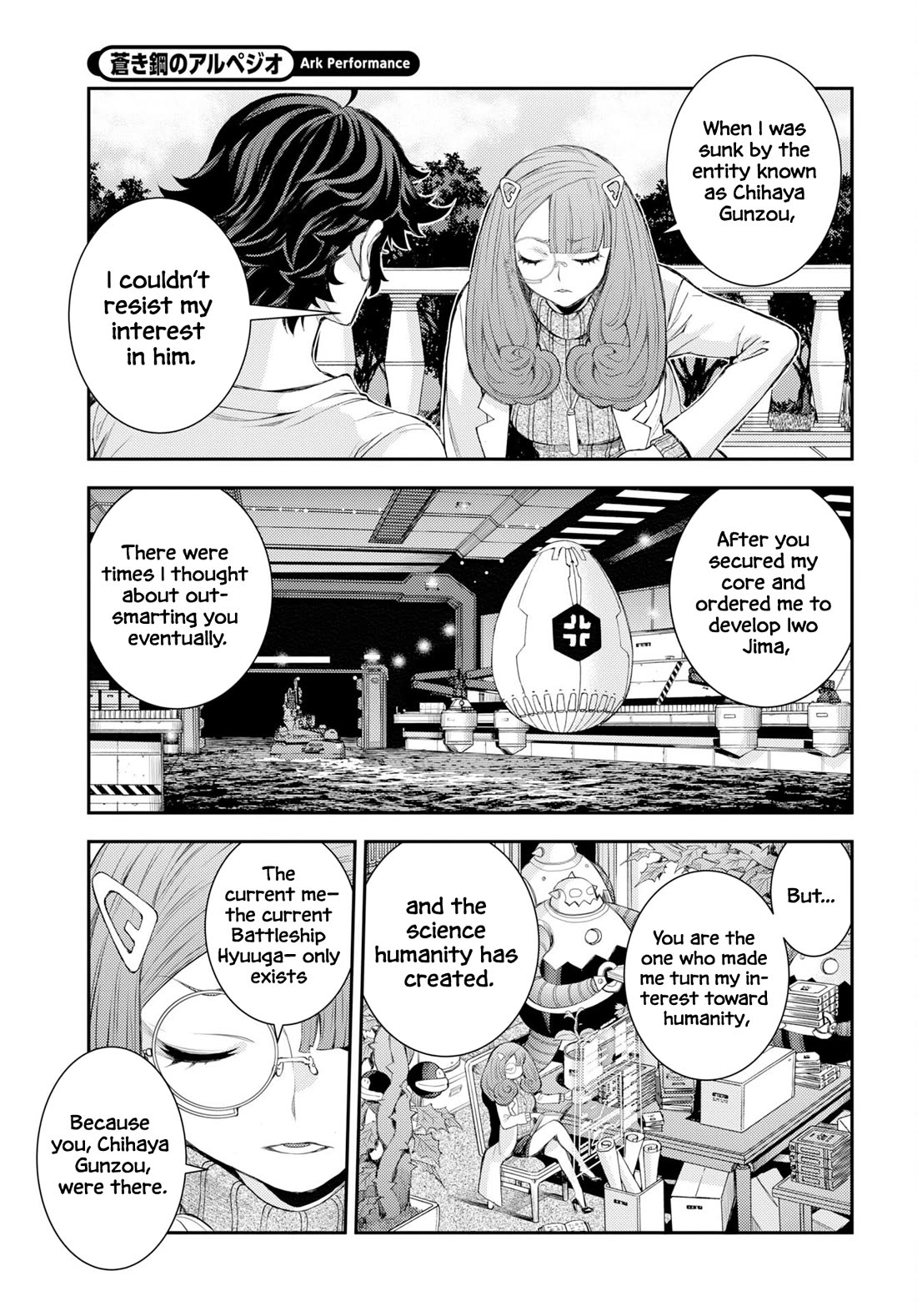 Aoki Hagane no Arpeggio Chapter 178 page 8 - Chapter 178