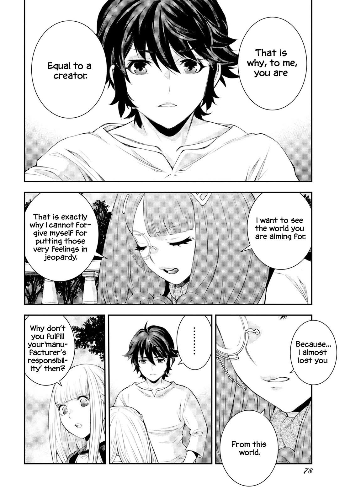 Aoki Hagane no Arpeggio Chapter 178 page 9 - Chapter 178
