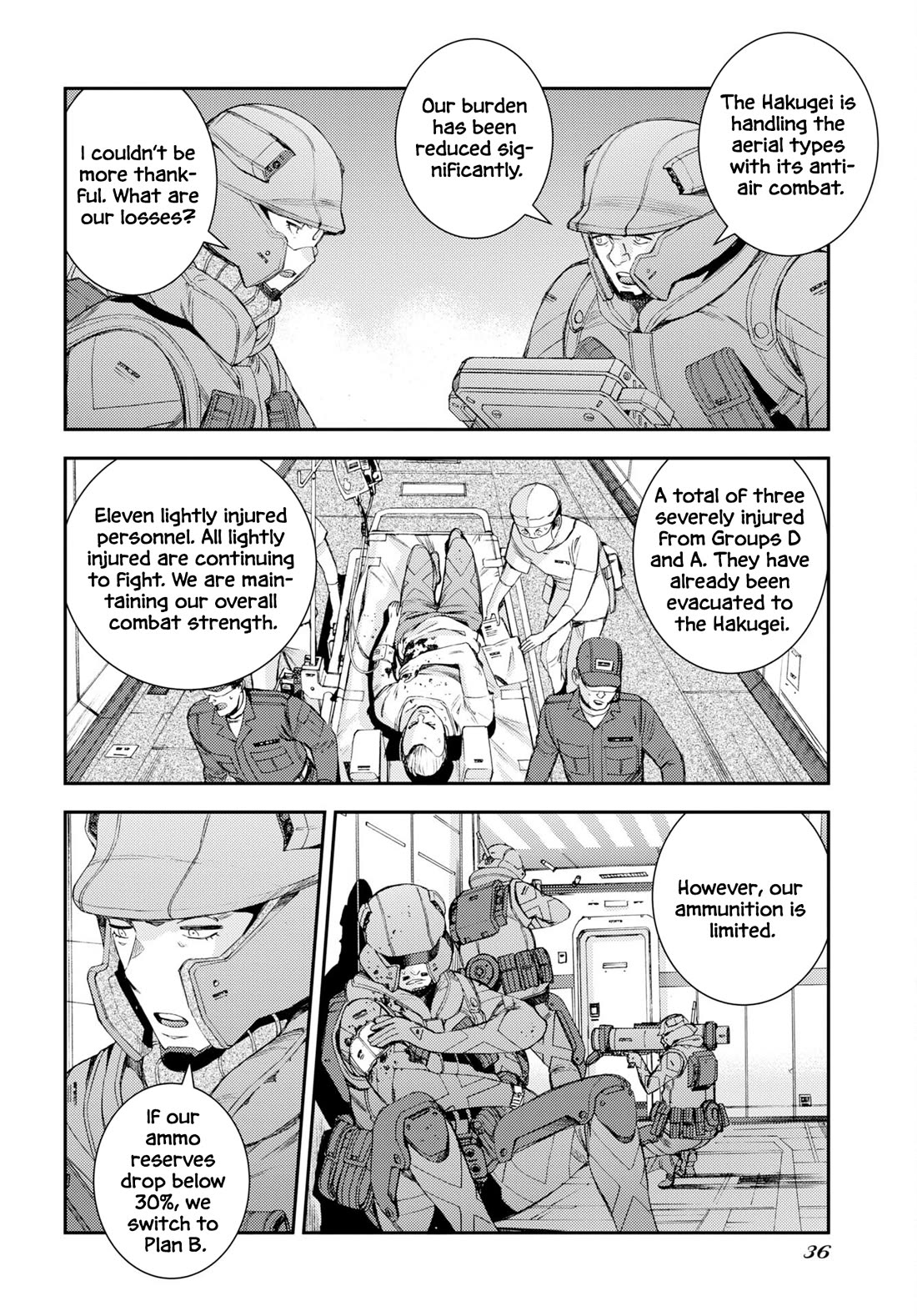 Aoki Hagane no Arpeggio Chapter 179 page 5 - Chapter 179