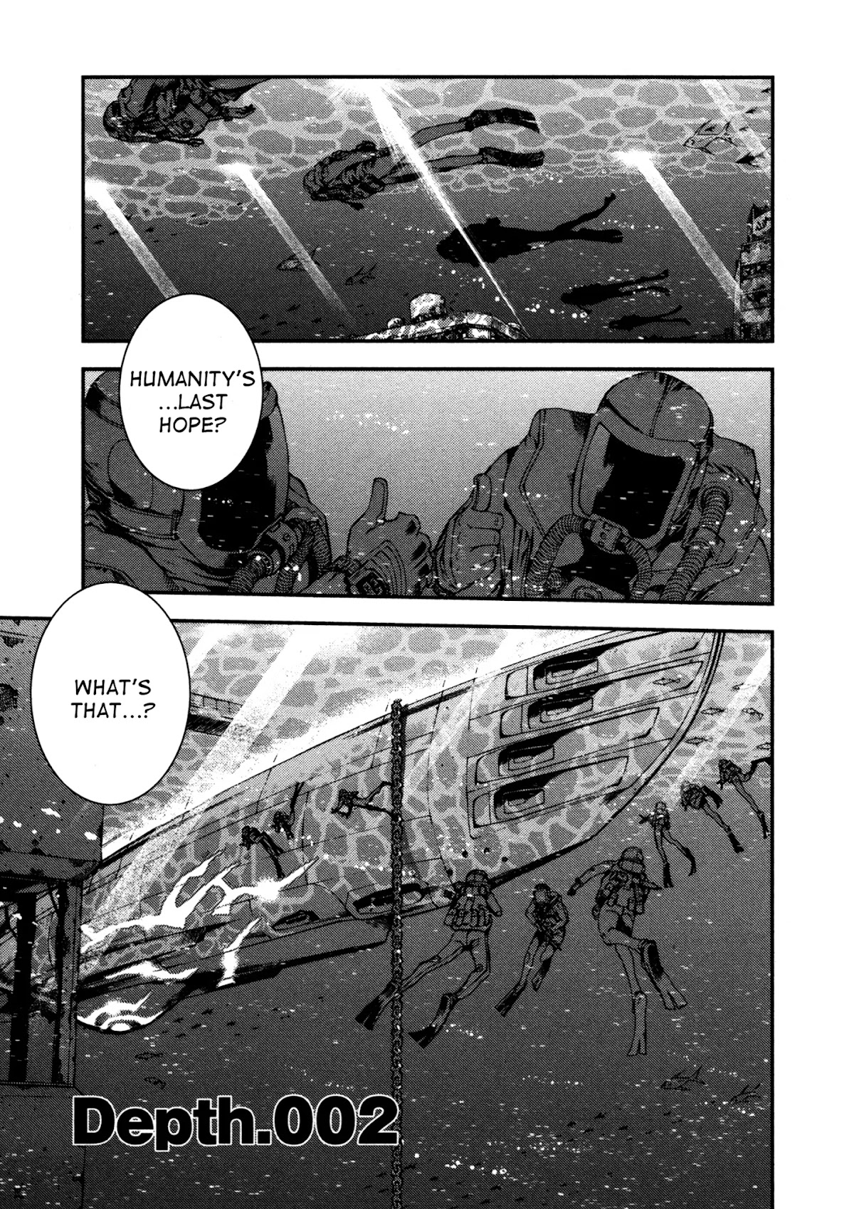 Aoki Hagane no Arpeggio Chapter 2 page 1 - Chapter 2