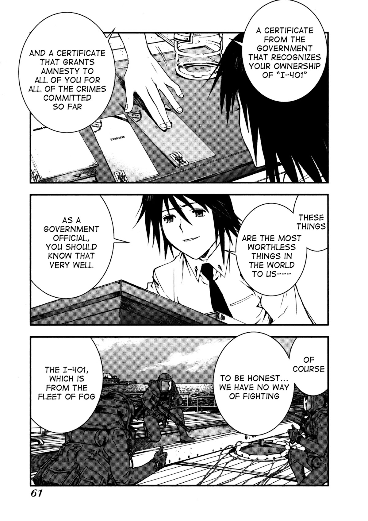Aoki Hagane no Arpeggio Chapter 2 page 13 - Chapter 2