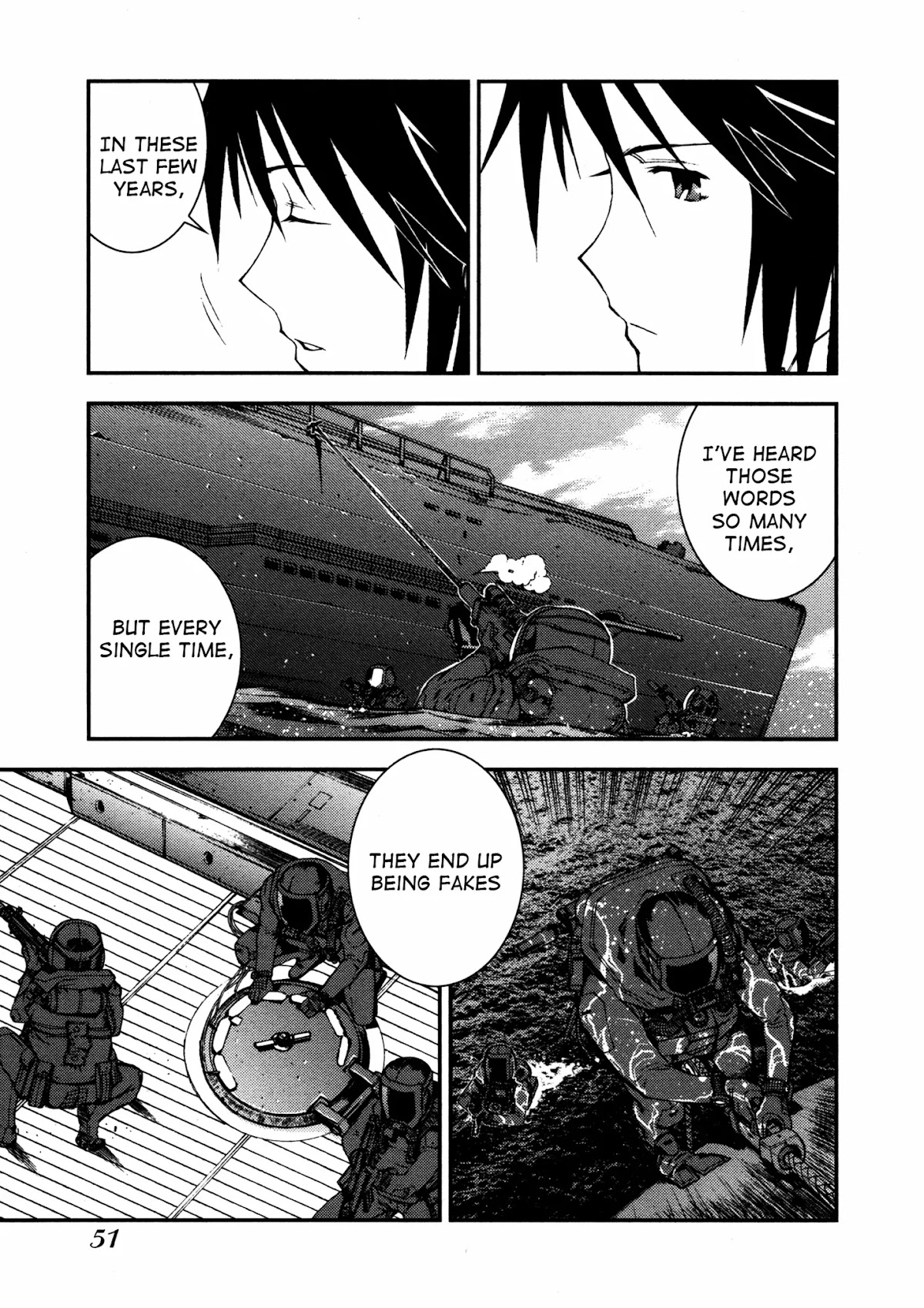 Aoki Hagane no Arpeggio Chapter 2 page 3 - Chapter 2