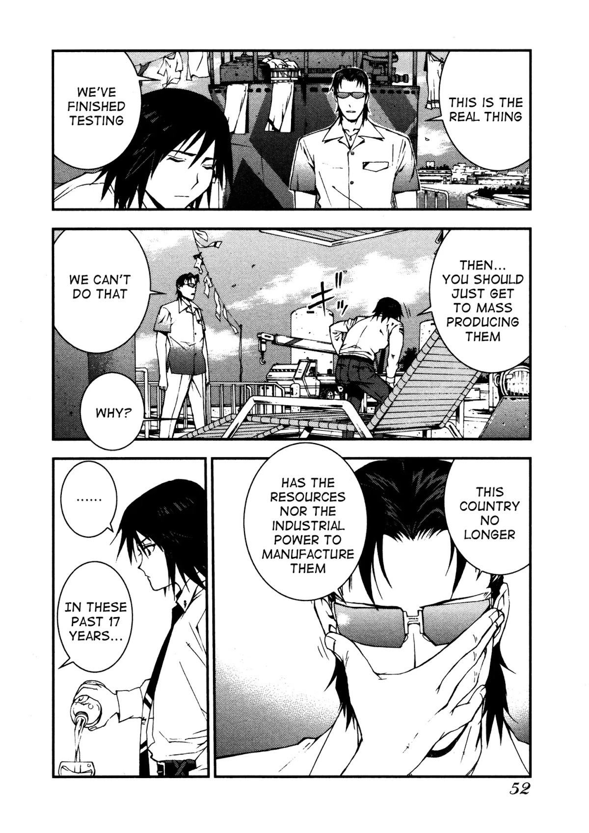 Aoki Hagane no Arpeggio Chapter 2 page 4 - Chapter 2
