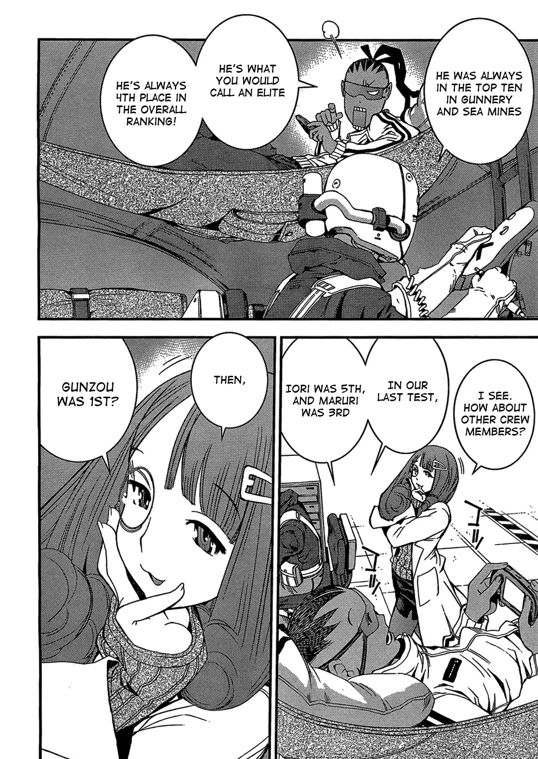 Aoki Hagane no Arpeggio Chapter 23 page 19 - Chapter 23