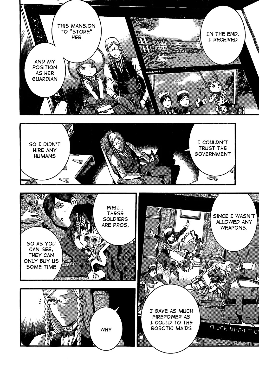 Aoki Hagane no Arpeggio Chapter 24 page 15 - Chapter 24